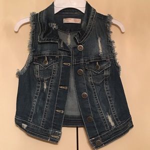 Denim vest